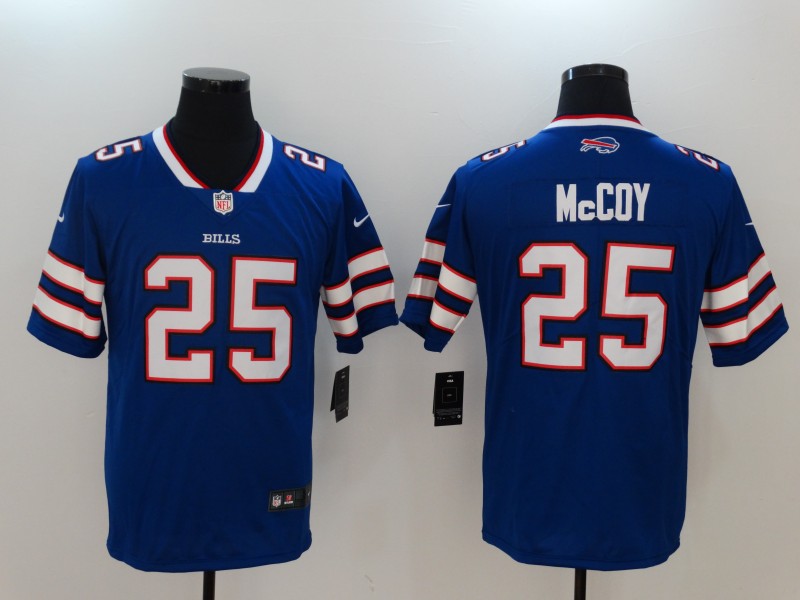 Men's Buffalo Bills LeSean McCoy #25 Blue Jersey